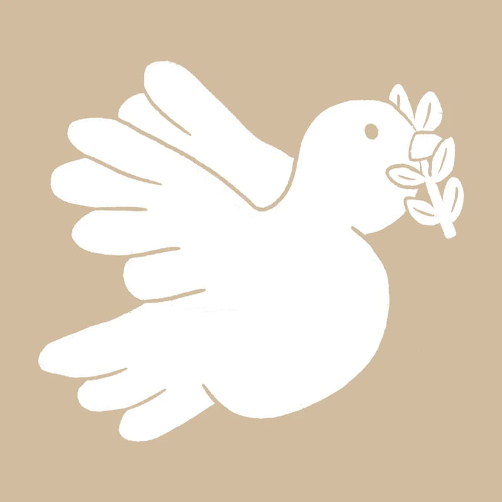 Website Design & Development: a dove with an olive branch